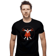 Load image into Gallery viewer, Daily_Deal_Shirts Fitted Shirts, Mens / Small / Black Vitruvian Viltrumite