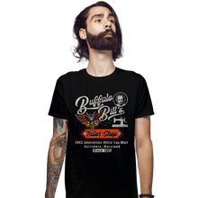 Load image into Gallery viewer, Daily_Deal_Shirts Fitted Shirts, Mens / Small / Black Bill's Tailor Shop