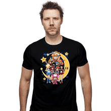 Load image into Gallery viewer, Daily_Deal_Shirts Fitted Shirts, Mens / Small / Black Sailor Mushroom