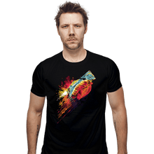 Load image into Gallery viewer, Secret_Shirts Fitted Shirts, Mens / Small / Black Human Rocket
