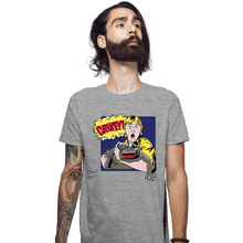Load image into Gallery viewer, Daily_Deal_Shirts Fitted Shirts, Mens / Small / Sports Grey Pop Crikey!