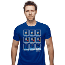 Load image into Gallery viewer, Daily_Deal_Shirts Fitted Shirts, Mens / Small / Royal Blue The Many Faces of Cobra Commander