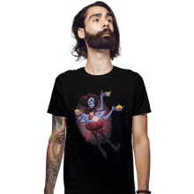 Load image into Gallery viewer, Shirts Fitted Shirts, Mens / Small / Black TEA