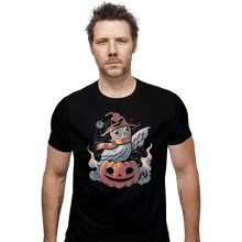 Load image into Gallery viewer, Shirts Fitted Shirts, Mens / Small / Black Spooky Magic