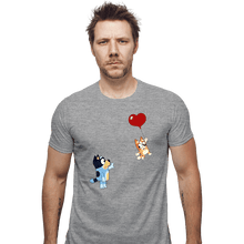Load image into Gallery viewer, Secret_Shirts Fitted Shirts, Mens / Small / Sports Grey Bingo Balloon