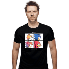 Load image into Gallery viewer, Secret_Shirts Fitted Shirts, Mens / Small / Black Classic Days