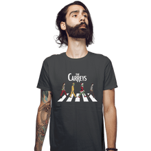 Load image into Gallery viewer, Shirts Fitted Shirts, Mens / Small / Charcoal The Carreys