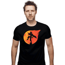 Load image into Gallery viewer, Daily_Deal_Shirts Fitted Shirts, Mens / Small / Black The Cloud Friend