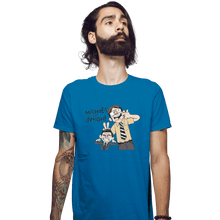 Load image into Gallery viewer, Shirts Fitted Shirts, Mens / Small / Sapphire Regional Manager And His Assistant