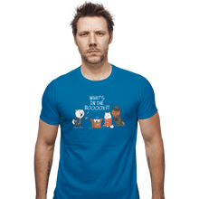 Load image into Gallery viewer, Shirts Fitted Shirts, Mens / Small / Sapphire What's In The Booox?