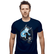 Load image into Gallery viewer, Shirts Fitted Shirts, Mens / Small / Navy The Pretendus Charm