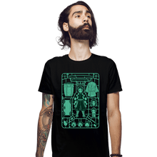 Load image into Gallery viewer, Daily_Deal_Shirts Fitted Shirts, Mens / Small / Black Tanjiro Model Sprue