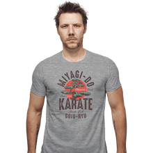 Load image into Gallery viewer, Shirts Fitted Shirts, Mens / Small / Sports Grey Miyagi-Do