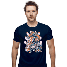 Load image into Gallery viewer, Secret_Shirts Fitted Shirts, Mens / Small / Navy Battle Of Destiny
