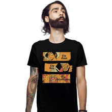 Load image into Gallery viewer, Daily_Deal_Shirts Fitted Shirts, Mens / Small / Black The Good The Bad and The Star Clown