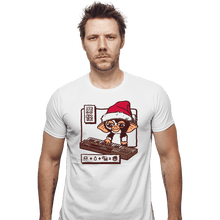 Load image into Gallery viewer, Secret_Shirts Fitted Shirts, Mens / Small / White MogwaiSong