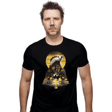 Load image into Gallery viewer, Shirts Fitted Shirts, Mens / Small / Black House Of Hufflepuff
