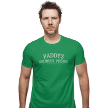 Load image into Gallery viewer, Shirts Fitted Shirts, Mens / Small / Irish Green Paddy's Pub