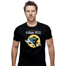 Load image into Gallery viewer, Daily_Deal_Shirts Fitted Shirts, Mens / Small / Black Cuban Pete