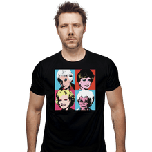 Load image into Gallery viewer, Shirts Fitted Shirts, Mens / Small / Black Warhol Girls