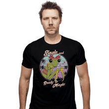 Load image into Gallery viewer, Shirts Fitted Shirts, Mens / Small / Black Single Mantis