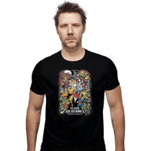 Load image into Gallery viewer, Shirts Fitted Shirts, Mens / Small / Black Super HB Heroes
