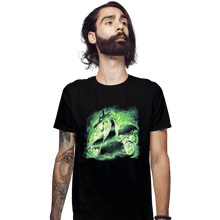 Load image into Gallery viewer, Secret_Shirts Fitted Shirts, Mens / Small / Black Power Dragon