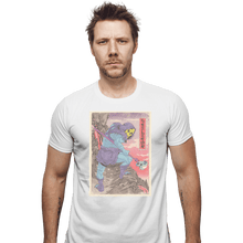 Load image into Gallery viewer, Shirts Fitted Shirts, Mens / Small / White Skeletor