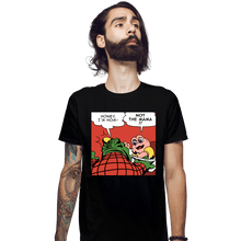 Load image into Gallery viewer, Secret_Shirts Fitted Shirts, Mens / Small / Black Sinclair Slap