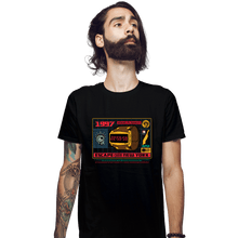 Load image into Gallery viewer, Daily_Deal_Shirts Fitted Shirts, Mens / Small / Black Escape 1997
