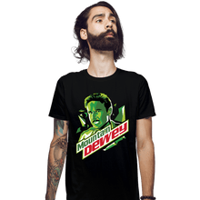 Load image into Gallery viewer, Daily_Deal_Shirts Fitted Shirts, Mens / Small / Black Mountain Dewey