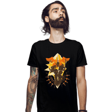 Load image into Gallery viewer, Shirts Fitted Shirts, Mens / Small / Black Melodies Of IX