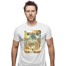 Load image into Gallery viewer, Daily_Deal_Shirts Fitted Shirts, Mens / Small / White Attack On Katamari