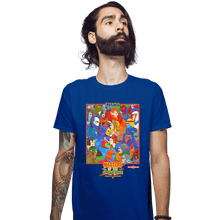 Load image into Gallery viewer, Shirts Fitted Shirts, Mens / Small / Royal Blue MOTU Arcade
