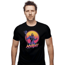 Load image into Gallery viewer, Shirts Fitted Shirts, Mens / Small / Black Myah!