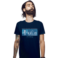 Load image into Gallery viewer, Shirts Fitted Shirts, Mens / Small / Navy Frasier Talk Show