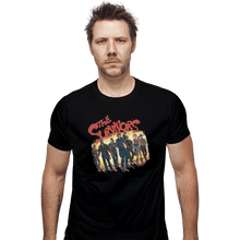 Load image into Gallery viewer, Shirts Fitted Shirts, Mens / Small / Black Strong Survivors