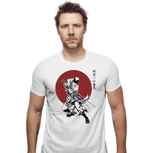 Load image into Gallery viewer, Shirts Fitted Shirts, Mens / Small / White Sword's Master