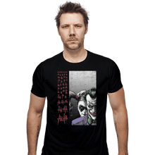 Load image into Gallery viewer, Shirts Fitted Shirts, Mens / Small / Black Give Yourself to the Madness