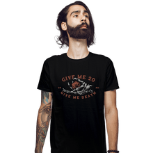 Load image into Gallery viewer, Shirts Fitted Shirts, Mens / Small / Black Give Me 20