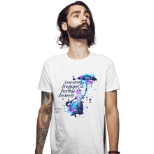 Load image into Gallery viewer, Shirts Fitted Shirts, Mens / Small / White Mary Watercolor
