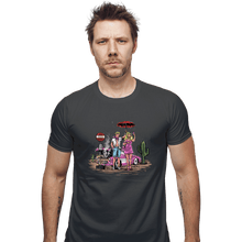 Load image into Gallery viewer, Shirts Fitted Shirts, Mens / Small / Charcoal My Neighbor Barbie