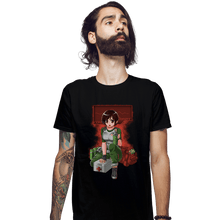 Load image into Gallery viewer, Secret_Shirts Fitted Shirts, Mens / Small / Black Rebecca Chambers