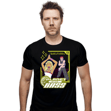 Load image into Gallery viewer, Daily_Deal_Shirts Fitted Shirts, Mens / Small / Black Planet Of The Bass