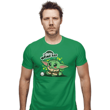 Load image into Gallery viewer, Shirts Fitted Shirts, Mens / Small / Irish Green My Little Womp Rat