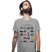 Load image into Gallery viewer, Shirts Fitted Shirts, Mens / Small / Sports Grey Free Personality Test