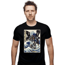 Load image into Gallery viewer, Daily_Deal_Shirts Fitted Shirts, Mens / Small / Black Deathscythe Hell