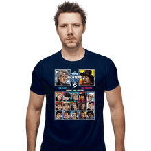 Load image into Gallery viewer, Daily_Deal_Shirts Fitted Shirts, Mens / Small / Navy Time Fighters 3rd vs 4th