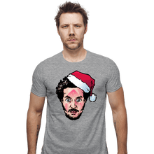 Load image into Gallery viewer, Daily_Deal_Shirts Fitted Shirts, Mens / Small / Sports Grey Marv-Y Christmas