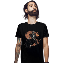 Load image into Gallery viewer, Daily_Deal_Shirts Fitted Shirts, Mens / Small / Black Ichigo Full Hollow